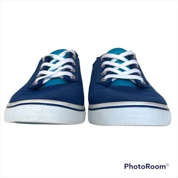 DC Dark Blue Sneakers Size 7 - Picture 3 of 12